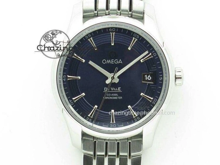 0413 De Ville Prestige Small Second TWF 1:1 Best Edition Black Dial on Black Leather Strap MIYOTA Resilient 8037